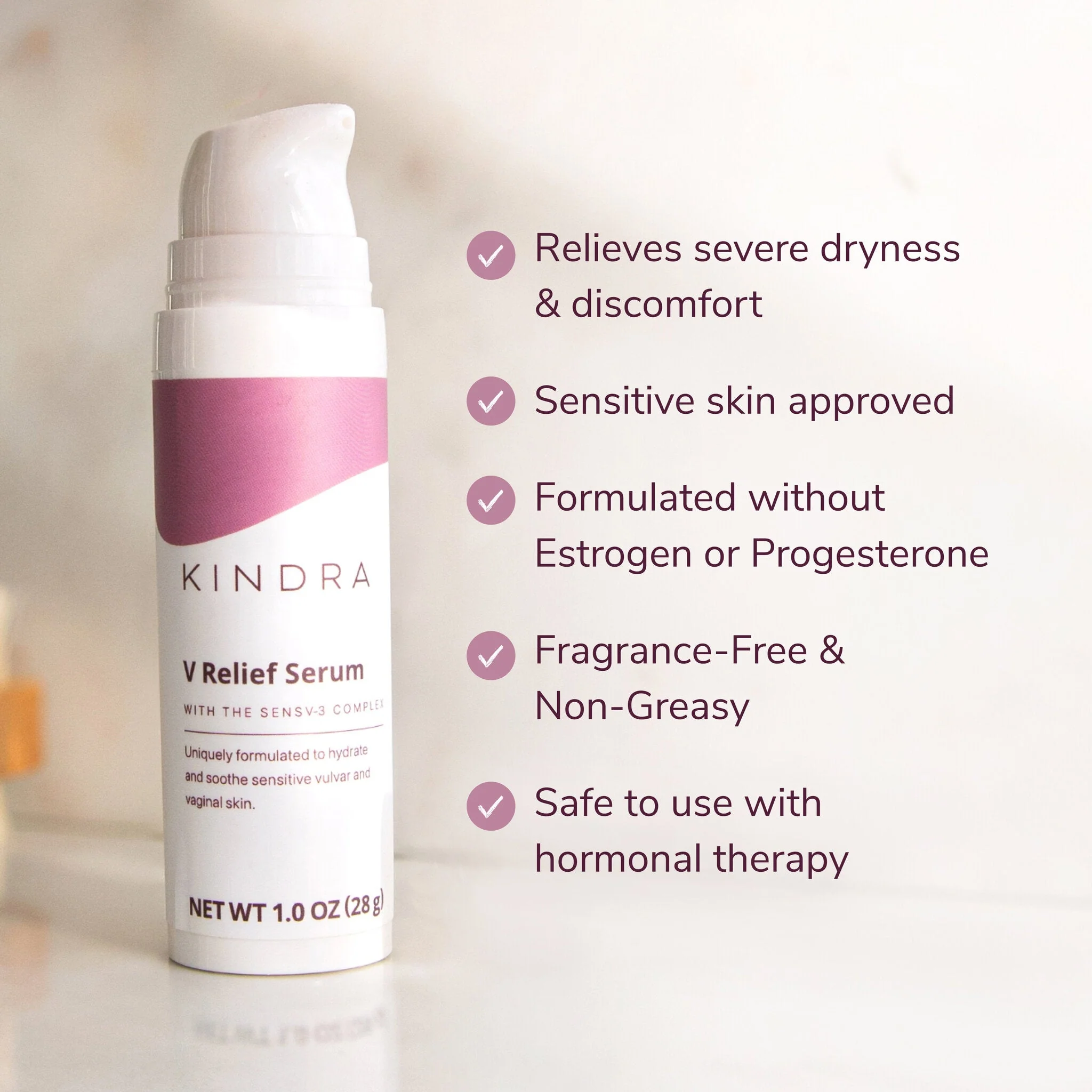 Kindra V Relief Serum - Image 3